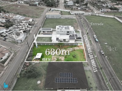 Terreno 630M² – 45X14 Condomínio Los Angeles